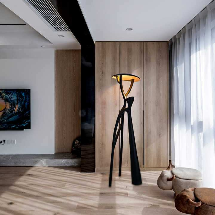 Abstract Even Floor Lamp